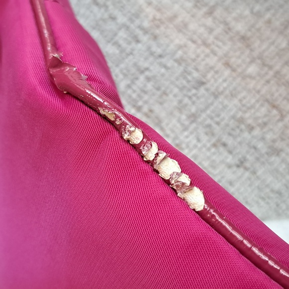 Cynthia Rowley New York Pink Nylon Handbag--PARTS - Picture 12 of 13